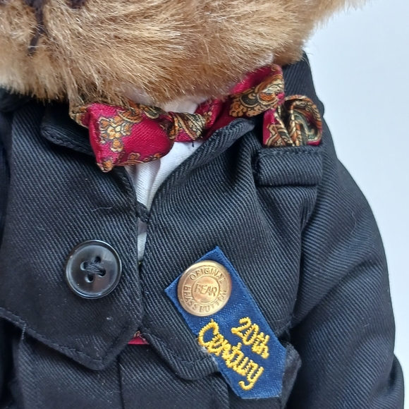 The Brass Button Bears DEX Collectable Bear 2000 Millennium Bear - Picture 2 of 8